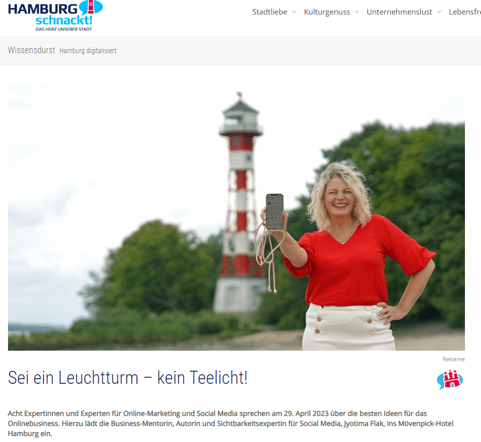Bericht bei Hamburg schnackt! 