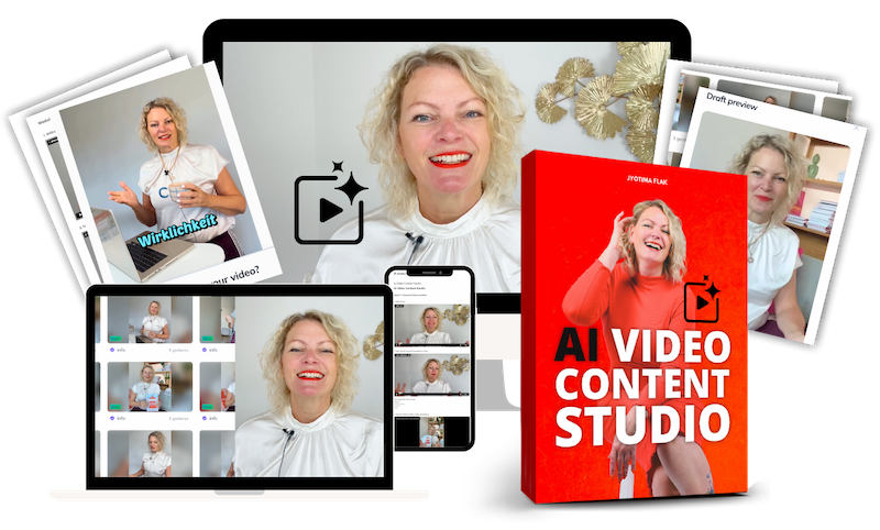 AI Video Kurs, KI Video Kurs, AI Video erstellen, KI Videos erstellen, AI Video Editing Kurs deutsch, Reels mit KI erstellen, YouTube Videos mit AI erstellen, Shorts mit KI schneiden, KI Zwilling erstellen, AI Content Creation Kurs