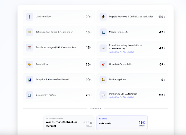 alfima pro tools, alfima tutorial, dm automation, email marketing, onlinekurse erstellen, digitale produkte verkaufen, funnel aufbauen, onlinebusiness tools, upsells, order bumps, all in one plattform, onlinekurse verkaufen, mitgliederbereich, ki onlinekurs, automatisiertes onlinebusiness, alfima erfahrungen, alfima testen alfima preise, alfima erfahrung